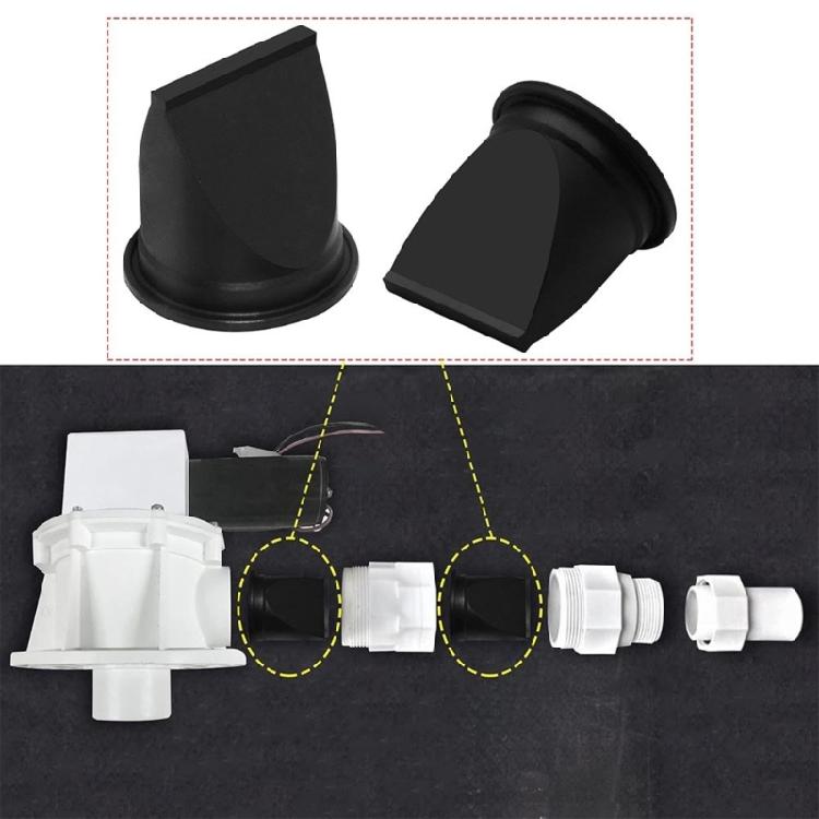 2pcs Replacement Accessories 1-1/2inch Duckbill Valves Kit Easy Installation Duckbill Valves for Sealand S12D S12DAB S24D