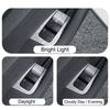 For Tesla Model Y Juniper 2025 Center Console Panel Sticker Center Console Cover Protector Panel Film Button Sticker Accessories