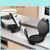 Egg Waffle Maker With Nonstick Surface For Home Breakfast Cooking