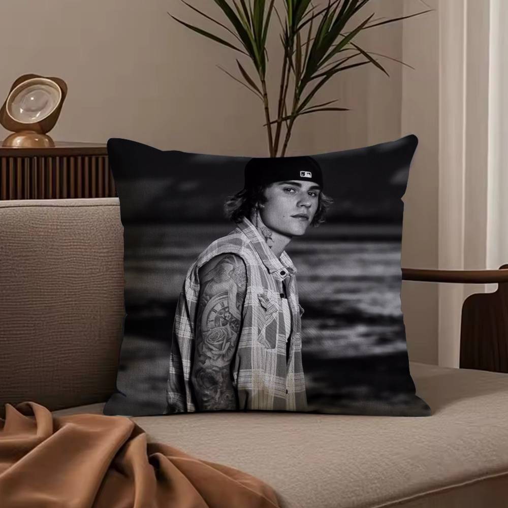 

Горячая Распродажа J-Justin B-Bieber Наволочка Противопылевой клещ Наволочка Невидимая молния шелковистый короткий плюш Подушка для дивана 30cmx30cm