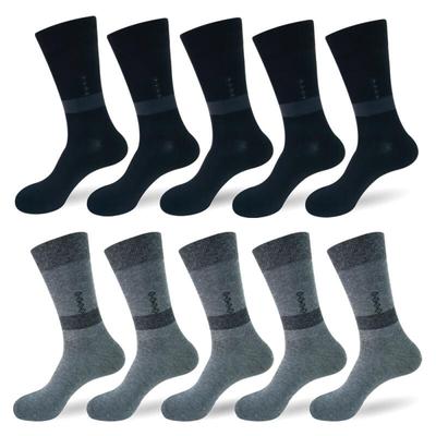 Sodilight Daily Men's Long Socks, 10 Pairs