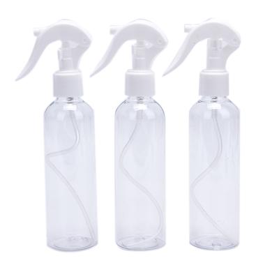 200Ml Empty Spray Bottle Transparent Plastic Liquid Dispenser Shampoo Bottle