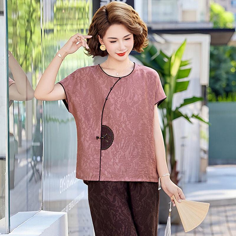 New Chinese Style Women's Summer Two-Piece Set