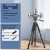 Universal Live Stream Stand: Phone, Tablet, DSLR Tripod with Fill Light for Photography & Selfies
