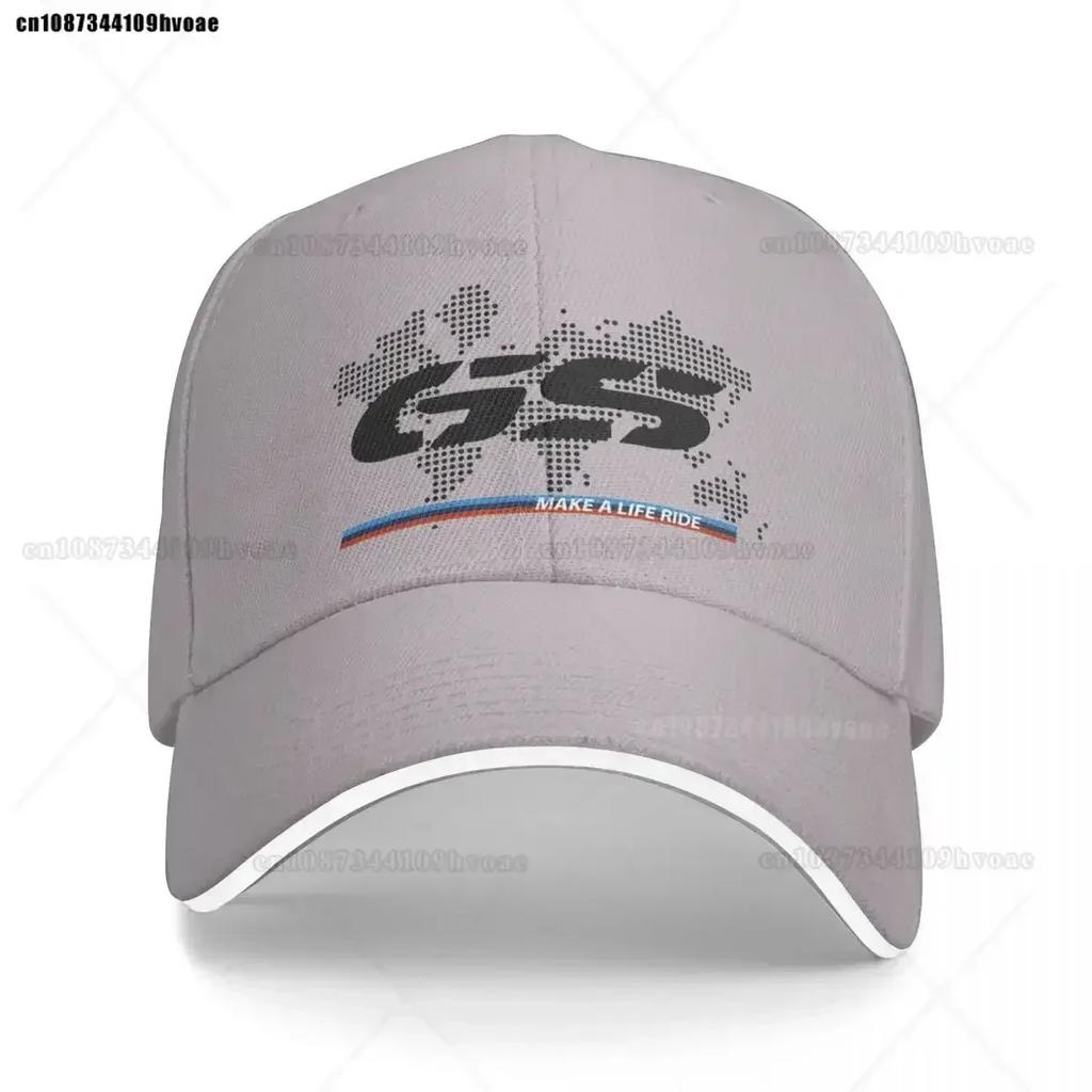 Motorcycle GS World Map Racing Baseball Cap Outfits Motocross Hat Motor Cross Enduro Race Trucker Hats Adjustable Fit