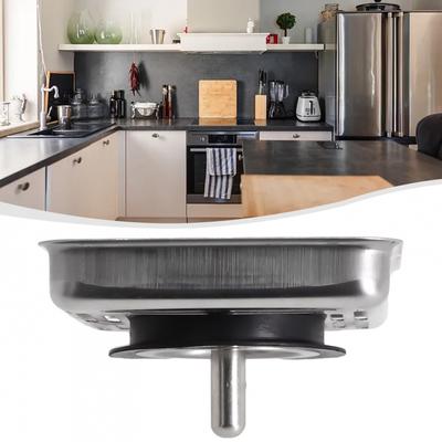Tappo di scarico per lavello da cucina quadrato in acciaio inox