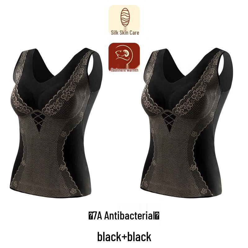 Женский бесшовный термофлисовый жилет Muqingqing L-XXL