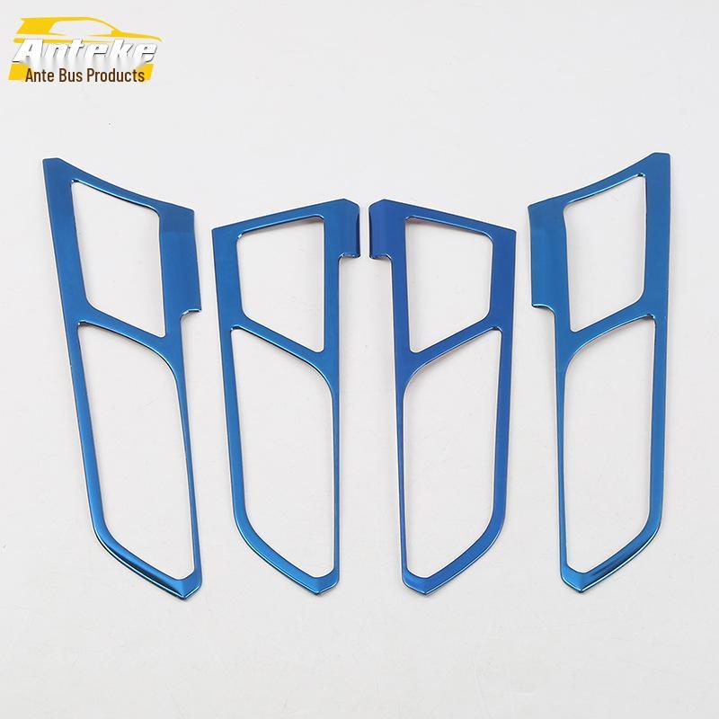 Stainless Steel Interior Door Handle Decorative Frame for 18 H4 Models