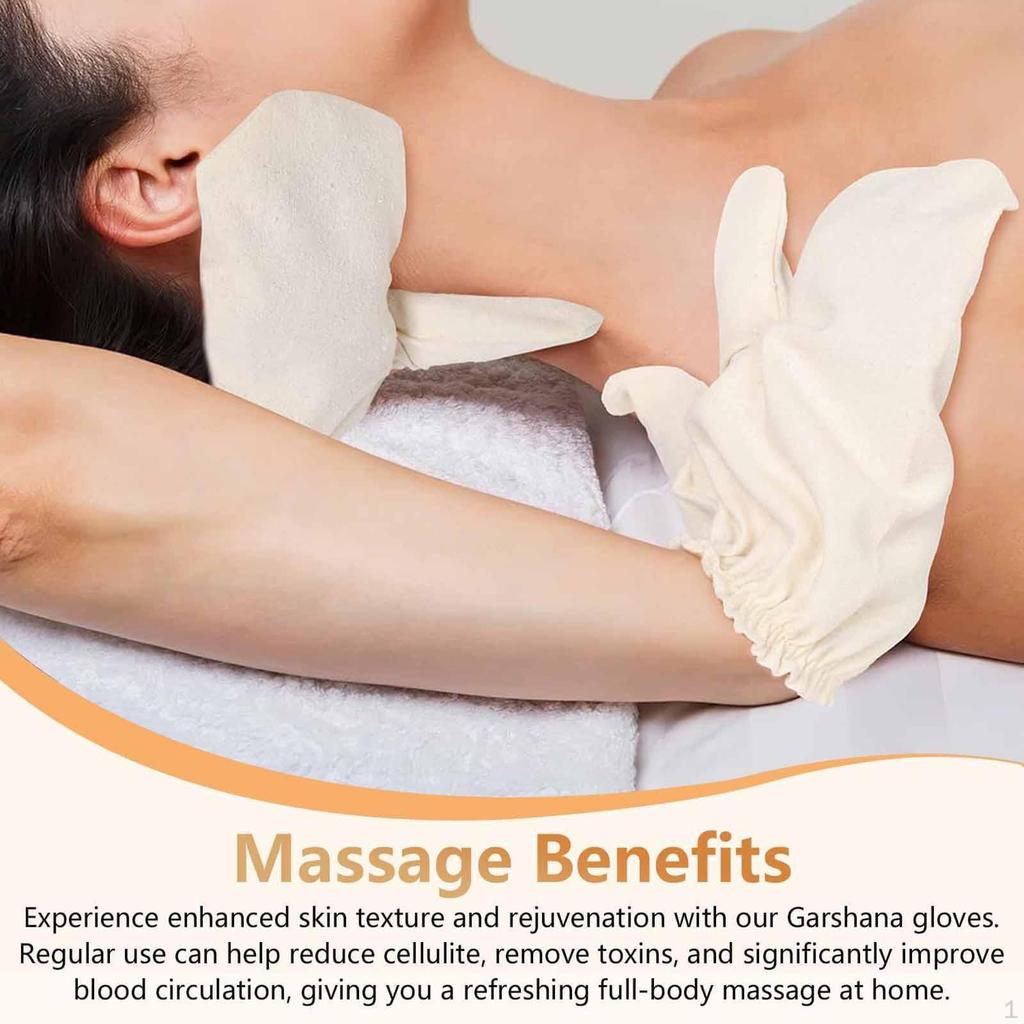 Bade-Peelinghandschuh Rückenwascher Waschlappen Bequem Mehrfachverwendung Robust Verschleißfest