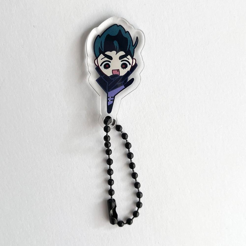

Anime ALIEN STAGE IVAN & TILL Cosplay Keychain Unisex Acrylic Bag Pendant Kawaii Key Chains Keyrings Accessory Props Gifts