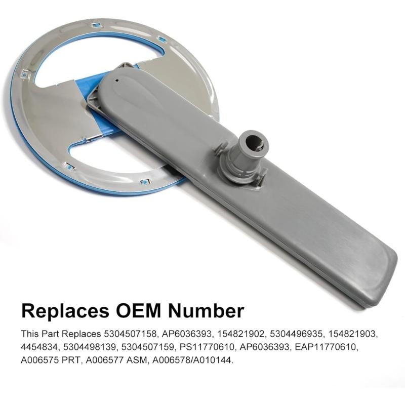 Dishwasher Lower Sprayer Arm Dishwasher Spare Part Replacement Spray Arm Dishwasher Repair Part for FGHD2465NF2A Models