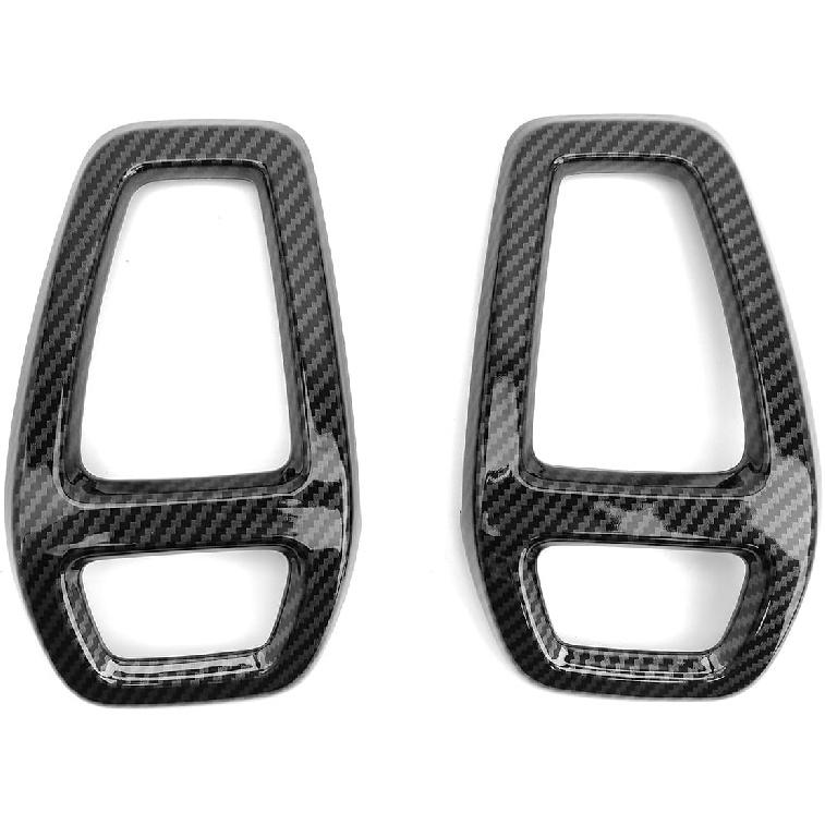 YOUTOOCAR 2PCS Side Air Vent Covers Compatible with Kia Sorento 2021-2025 Accessories (Carbon Fiber Pattern)