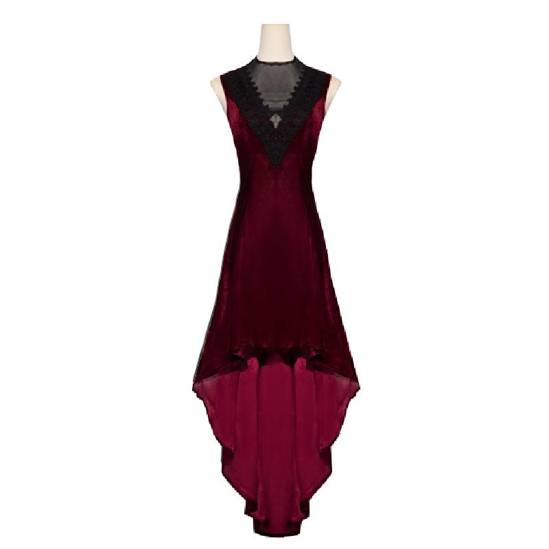 

Стиль Ретро Средневековый Сексуальные Платья Готический Косплей Костюм Хэллоуин Реквизит Вечеринка XXXL красный