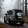 Mountain Biker Cyclist Spare Tire Cover Waterproof Polyester Off-Road Vehicle Protector