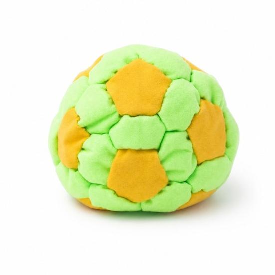 1/3/6Pcs Plush Football Footbags Hacky Sack Ball, Handmade Multicolored Throwing Beanbag, Kids Adults Juggling Kick Ball for Indoor Outdoor Play