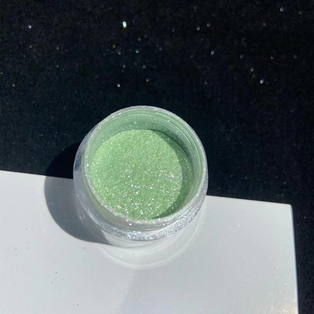 Nail Art Aurora Neon Powder Diy Handmade Nail Art Polarized Opal Powder Shiny Bottled Glitter Powder