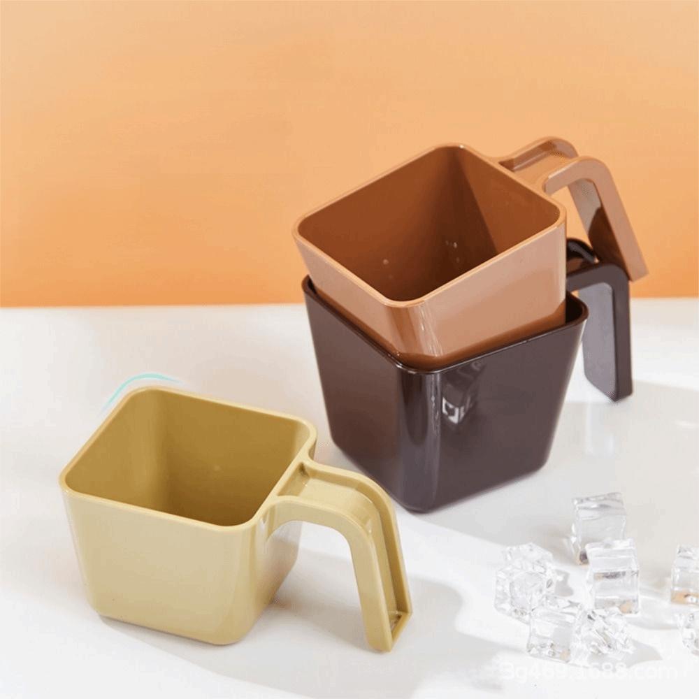 Square Shape Ice Scoop 350/470/590ML Food Grades Ice Shovel Thicken Multi-functional Measuring Cup Kitchen Utensil