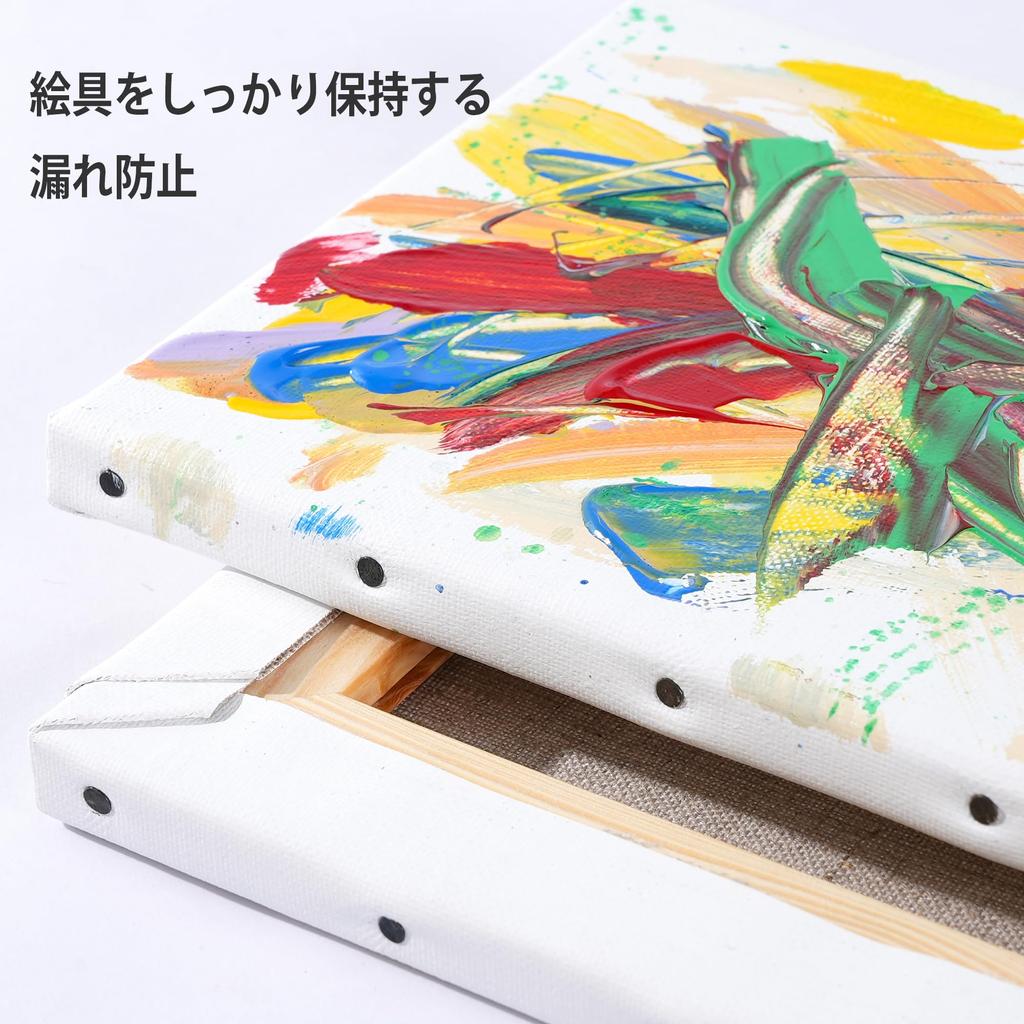 PHOENIX Full Linen Stretched Canvas P80 X Pure Rainbow Linen Professional Painting Supplies Suitable for a Wide Range of Including and Modern Art