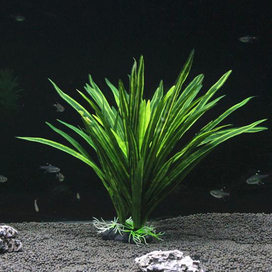 Cutie Reptile Monstera Simulat Frunze Solubile Acvariu Plante de Apă Ornamente