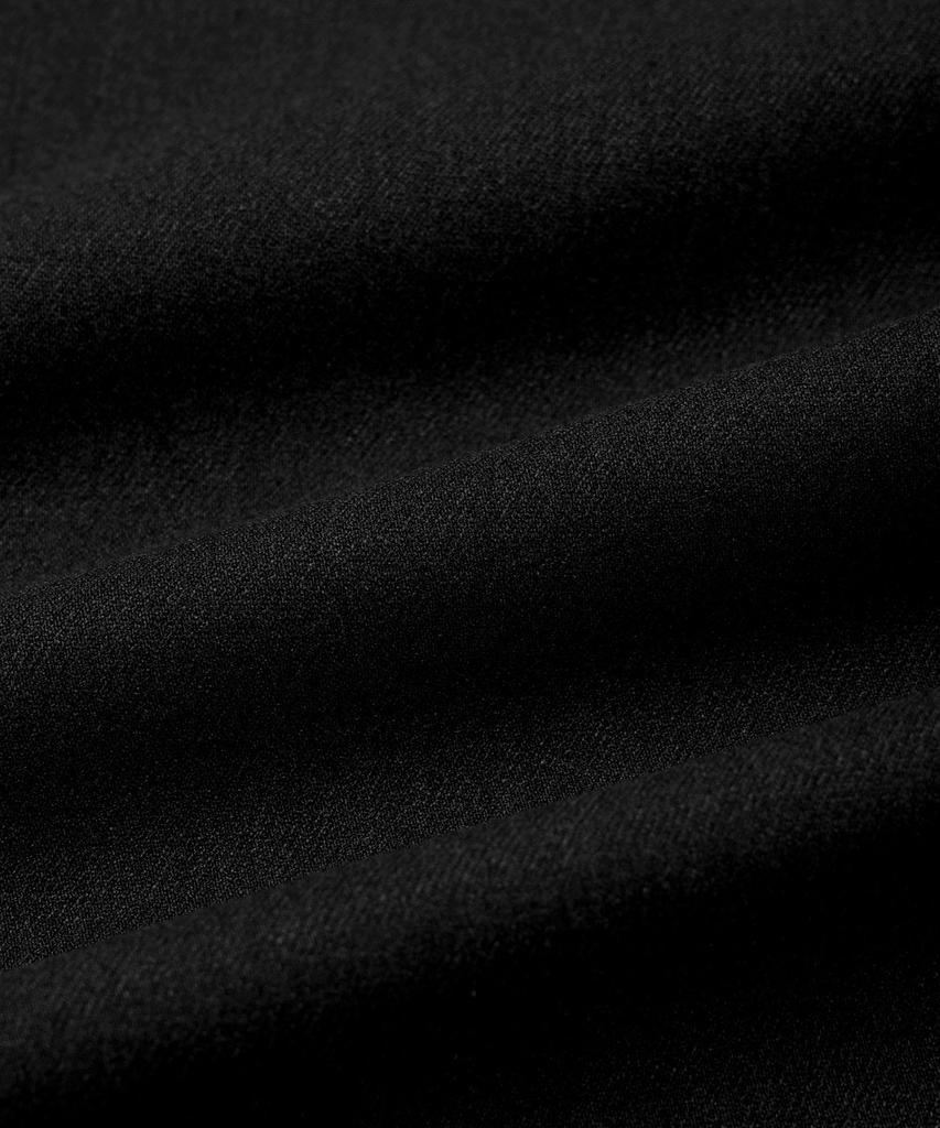 Michikoleondeonkosino Autumn Two-Pintuck Wide Slacks Black