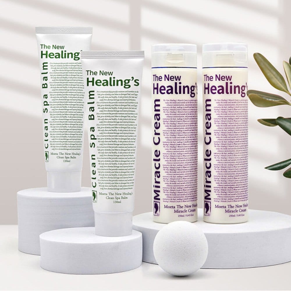 THE NEW HEALING'S Miracle Cream 250ml X 2 + Spa Balm 130ml X 2 Special 4-piece Set