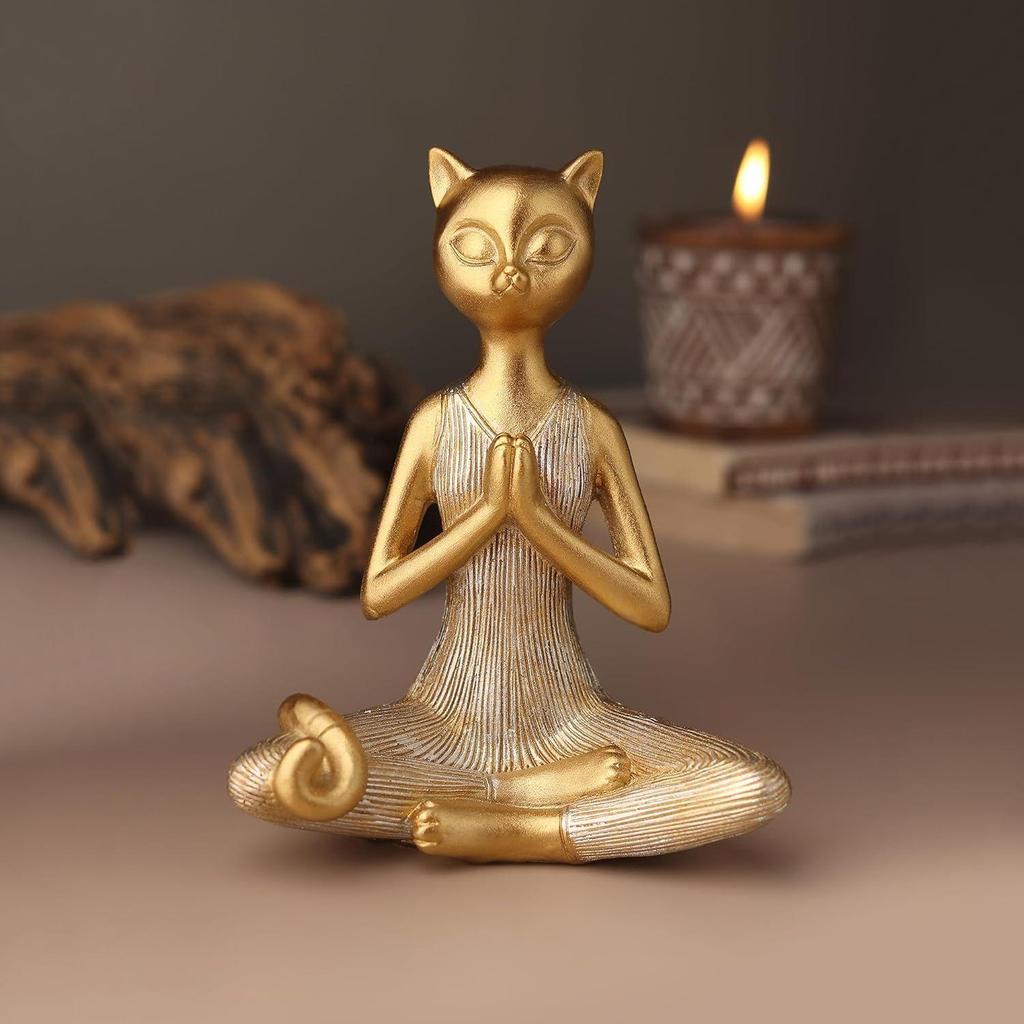 Showpiece | Gift Items for Home | Decorative Items for Living Room | Gift for House Warming Ceremony (Design 03: L13xW9xH17 cm)