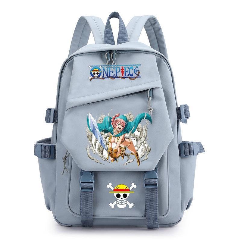 Anime peripheral ONE PIECE Luffy schoolbag Japanese retro backpack junior high school backpack computer bag