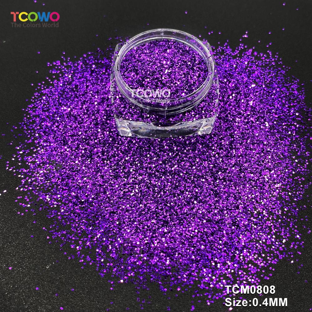 1/128 Fine Bulk Metallic Colors Glitter Powder for Nail Art Tumblers Resin Candle