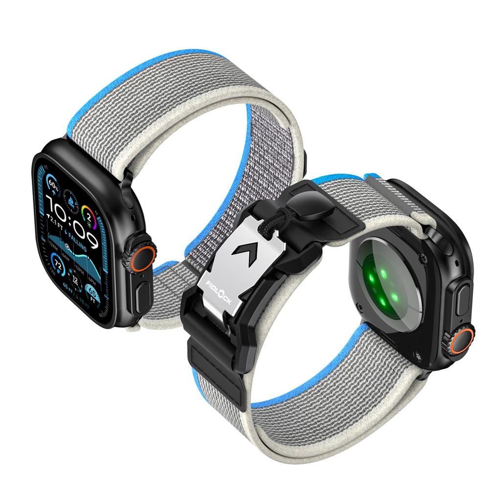 Watch Band For Apple Watch Ultra 3 2 1 49mm/Series 11 10 46mm/9 8 7 45mm/SE3 SE2 SE 6 5 4 44mm/3 2 1 42mm FIDLOCK Magnetic Nylon Sport Strap