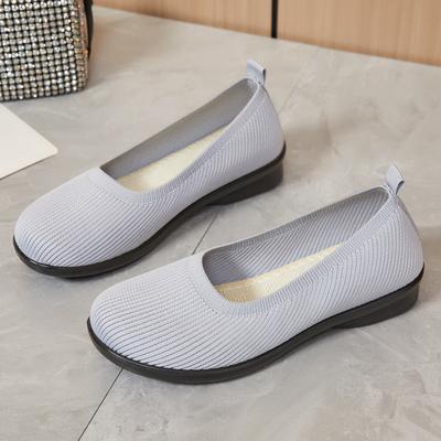 Damskie Buty na Lato Nowe Oddychające Buty dla Mamy Wsuwane Siatkowe Buty Codzienne Modne i Wszechstronne Miękka Podeszwa Buty Nie Powodujące Zmęczenia