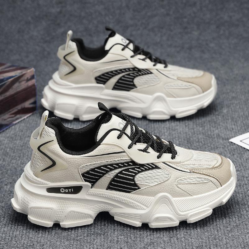 

Модные мужские кроссовки для бега, повседневные теннисные кроссовки для отдыха, толстые подошвы для увеличения роста, роскошные кроссовки для тренировок, дышащие кроссовки 39-44 44