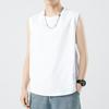 Men's Loose Fit Minimalist Crew Neck Solid T-Shirt, Summer Short Sleeve