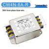 Rail-Mounted CW4L2 Terminal Block: Single-Phase 220V/Three-Phase 380V AC Power Filter, 10A/20A/30A