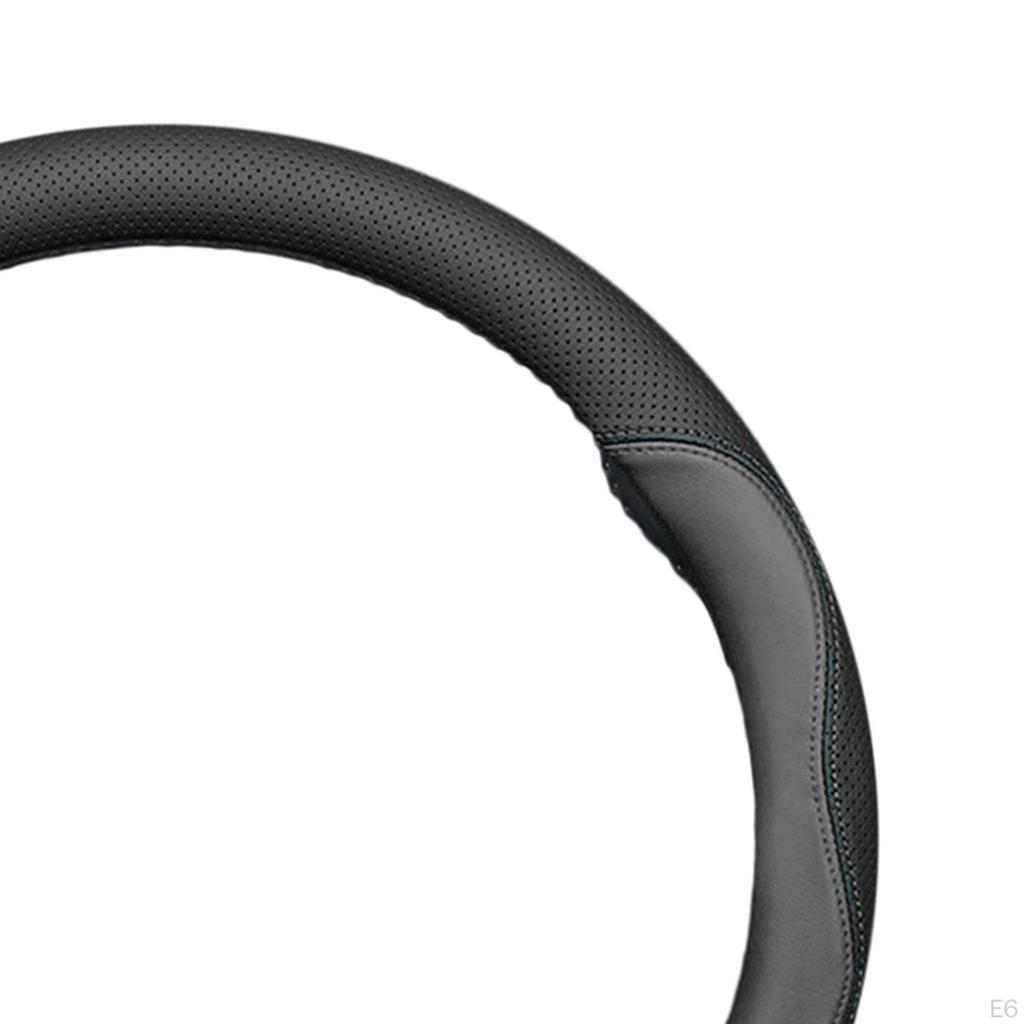 Car Steering Wheel Cover Auto Accessories, Breathable ,Easy Installation, Anti Slip, Warm in Winter
