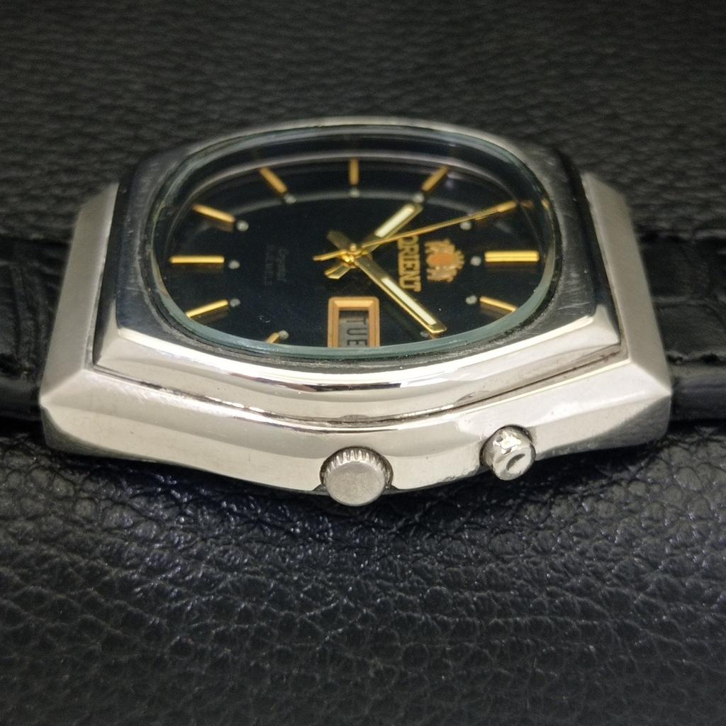 Orient CRYSTAL AUTOMATIC VINTAGE JAPONIA 46941 CEAS MENS CADRAN ORIGINAL a703384-1 R213b-a703384