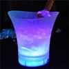 BAAJ-LED Ice Bucket, Illuminated Champagne Bucket, Waterproof Plastic Bar, Champagne Crate, Beer Green