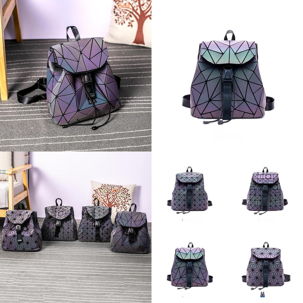Women Quilted Pu Backpack With Multiple Pockets For Daily Use And Trendy Style