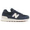 New Balance Nb 574 Retro Comfortable Low-Top Running Shoes Women sneaker Gray Blue U574RNB