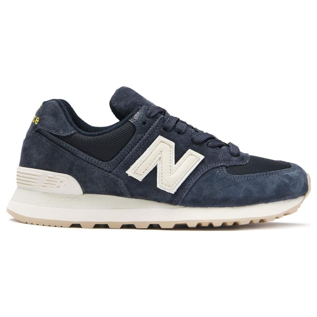 New Balance Nb 574 Retro Comfortable Low-Top Running Shoes Women sneaker Gray Blue U574RNB