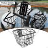 Front Electric Bikes Basket Universal Decoration Metal Bicycle Storage Cargo Rack for Outings