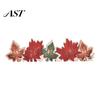 Lighted Fall Decorations for Home Thanksgiving LED Tabletop Decor, Maple Leaf Harvest Themed Wooden Desktop Centerpiece Centerpiece, Autumn