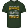Being a Grandad Biker Motorcycle Motorbike Unisexs Light Cotton TShirt