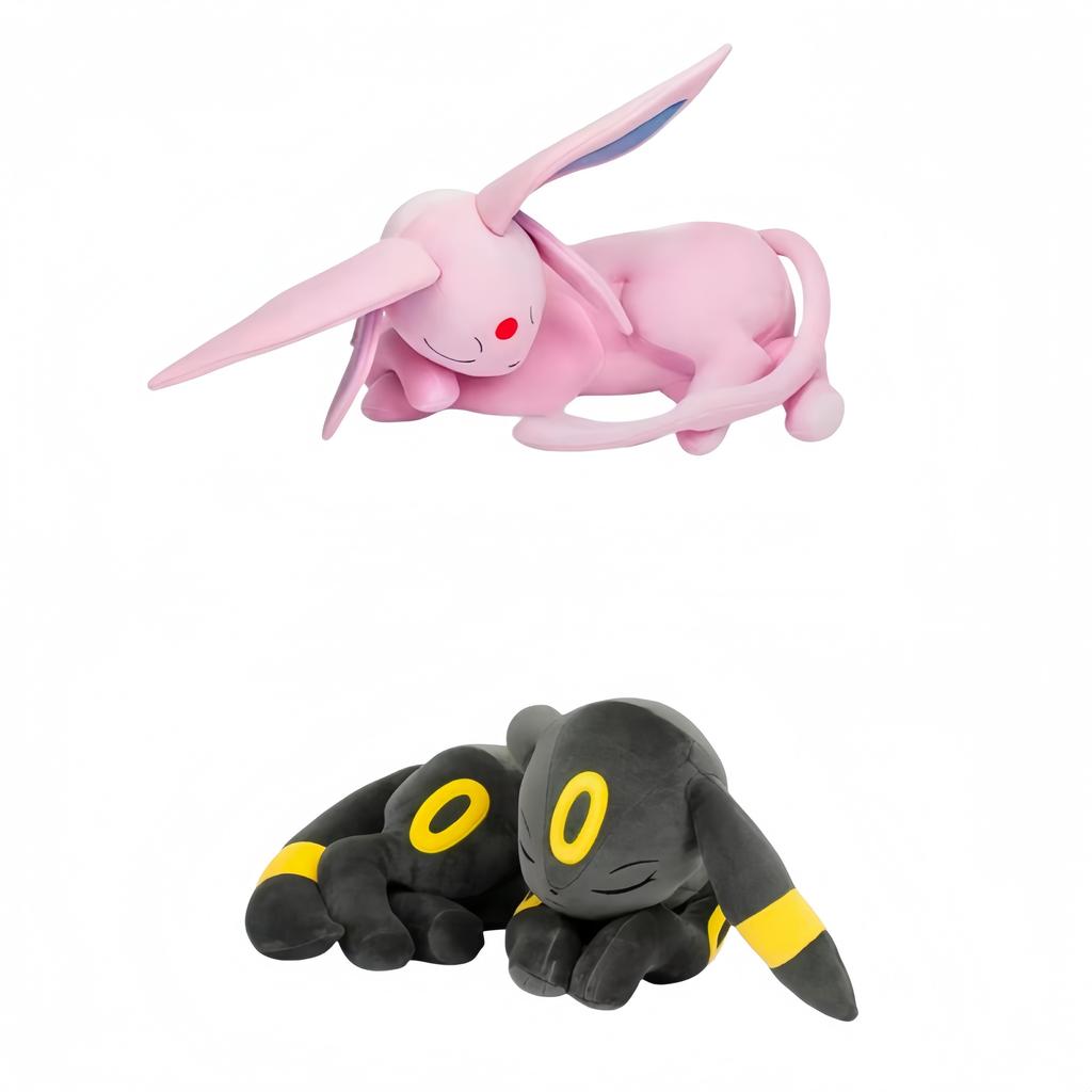 Newest Eevee Collection Sleep Espeon Umbreon Plush Kawaii Pikauchu Flareon Vaporeon Sylveon Sprigatito Stuffed Doll Gift