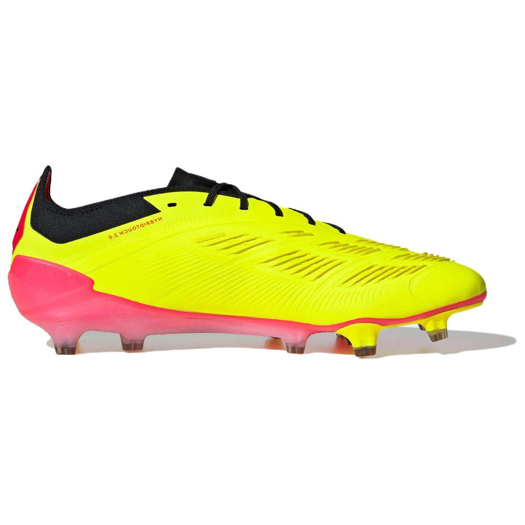 New Adidas Predator 24 Elite Low Fg Team Solar Yellow Core Black Solar Red IF5441