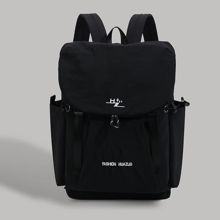 Outdoor camping excursion recreational versatile backpack чёрный