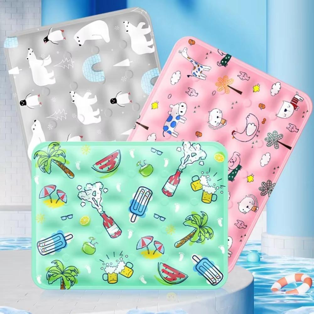 

Small Pet Mat PVC Cat Sleeping Mat New Pet Ice Cushion Dog A