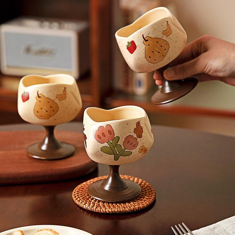 Ceramic Mug with Coaster