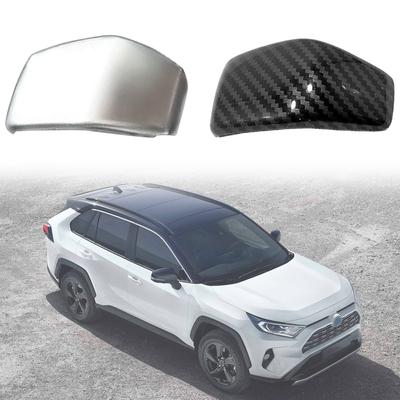 Car Carbon Gear Shift Cover Trim ABS For Toyota RAV4 2019-2024 Car Accessories