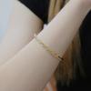 Dieuamour Braided Edge Open Bracelet 2 Colors