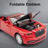 1:32 Rolls Royce Dawn Phantom Legierung Spielzeug Druckguss Modellauto Türen Geöffnet Sound Licht Rückzieher Miniatur Fahrzeug Junge Geburtstagsgeschenk